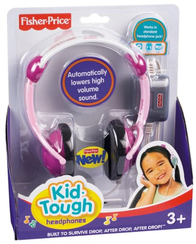 Fisher-Price Kid-Tough Headphones Pink