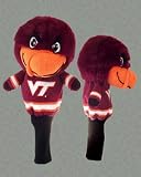 Virginia Tech Hokies Collegiate Mascot Plush Fur Golf Club Head Cover from Datrek International