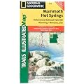 Trails Illustrated Rocky Mountain Range Maps WY, YELLOWSTONE-MAMMOTH HOT SPRINGS