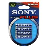 Sony AM4-B4A Stamina Plus Alkaline batteries - Size AAA - 4pk
