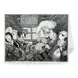 Dover Coach, 5 o'clock morning, etched by.. - Greeting Card (Pack of 2) - 7x5 inch - Art247 - Standard Size - Pack Of 2