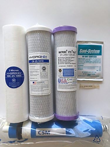 KRYSTAL PURE KR10 REVERSE OSMOSIS REPLACEMENT FILTERS - ANNUAL PACK