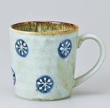 ブルー花火マグ　【マグカップ 美濃焼】