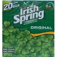 Irish Spring Original Deodorant Soap, 3.75 Oz Bars