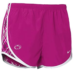 Nike Penn State Nittany Lions Women's Pink Dri-FIT Tempo Running Shorts
