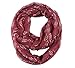 Lina & Lily Musical Note Print Women's Infinity Scarf Lightweight