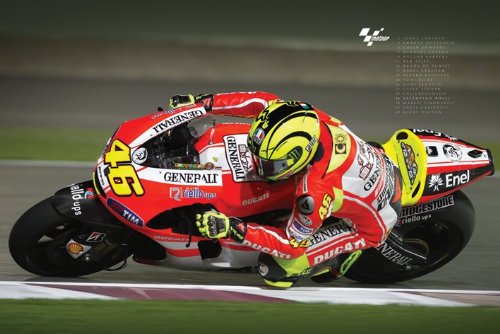 Empire 390738 Moto GP - Valentino Rossi 2011 - Poster Motorsport Grand Prix - Gr&ouml;sse 91.5 x 61 cm