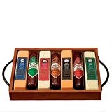 Meat and Cheese Gift: Simply Delicious Sausage and Cheese Gift Tray - Christmas Holiday Gift Idea