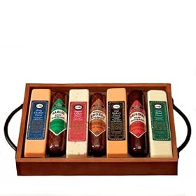 Sausage and Cheese Gift Tray - Great Christmas Holiday Gift Idea by Gifts-to-Impress