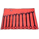 Buy 10 Pc Neiko Jumbo Black Oxide Open End Wrench Set SAE by Neiko