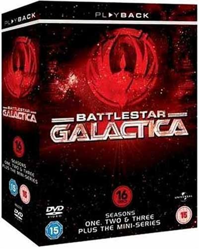 Battlestar Galactica : Complete Seasons 1-3 (16 Disc Box Set) [DVD] [2004]