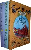 A Measle Stubbs Adventure Collection 3 Books Set Pack RRP : £ 17.97 (The Train Set of Terror!, The Funfair of Fear!, The Castle of Creepiness!) (Ian Ogilvy Collection) (A Measle Stubbs Adventure)