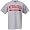 Nike Nebraska Cornhuskers Ash Football T-shirt