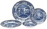 Spode Blue Italian 19 piece Set, Service for 4