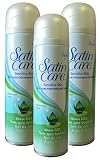 3x Gillette for Women Satin Care Sensitive Skin Shave Gel 200ml