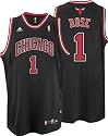Derrick Rose Jersey: adidas Black Swingman #1 Chicago Bulls Jersey