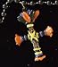 Voodoo Doll Cross Beads Good Luck Power Black Money Wealth Prosper Revenge