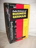 Pocket dictionary of business German