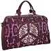 Ed Hardy Paz Carry On,Plum,one size