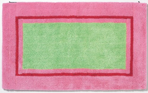 Toscana von Rhomtuft 4913100779 Badteppich eckig Toscana 50 x 75 cm apfel / pink / carmin Preisvergleich