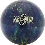 Ebonite Magnum Polyester Bowling Ball: Blue/Gold