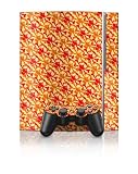 Playstation 3 Skins and Matching (Ps3) Controller Skin Skully Orange