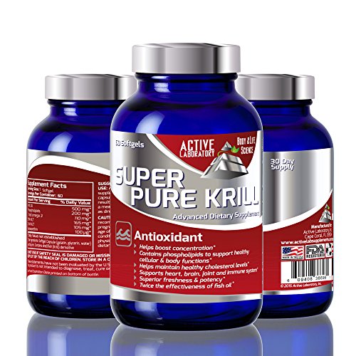 Best 1Pure Krill Astaxanthin Concentration Antarctic Krill Oil