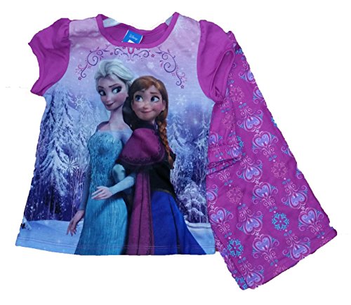 Disney Frozen Anna Elsa Licensed Graphic Pajama Set