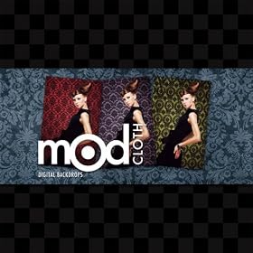 Digital Backdrops Cd By Studio Taxi MOD Cloth Damask Retro Backgrounds Over 100 Styles Mac & Windows