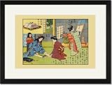 IMAGE OF Black Framed/Matted Print 17x23, Hanging Prints