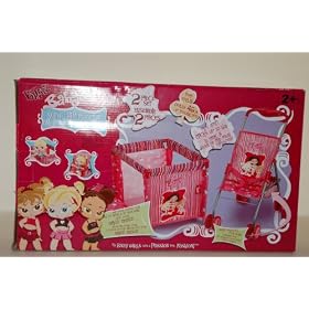 Bratz Babyz 2 Piece Set - Play yard and Stroller by Bratz
