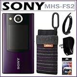 Sony MHS-FS2/V Bloggie Duo Camera with 2 Hours/ 4GB MP4 HD Video and 2.7-in ....