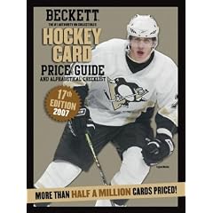 Beckett Hockey Card Price Guide