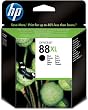 HP C9396AE 88XL Tintenpatrone schwarz hohe Kapazit�t 58.9ml 2.450 Seiten 1er-Pack