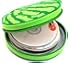Cute Design Football, Watermelon, Baskeball, Tire and Hamburger Shape CD Storage Case Bag (Watermelon)
