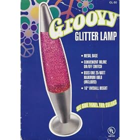 Groovy Glitter Lava Lamp - PURPLE from Lava Lamps