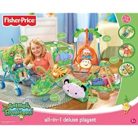 Fisher Price Rainforest Deluxe Value Playset