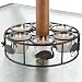 Patio Umbrella Citronella Candle Holder Centerpiece - Flamingos