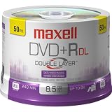 Maxell 2.4x Double Layer Write-Once DVD+R (634085)