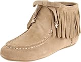 Juicy Couture Neisha Closed Footwear,Camel Microsuede,12 Little Kid