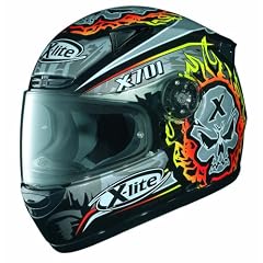 X-Lite X-701 Helm Scary N-Com, schwarz Metal Black 23), M