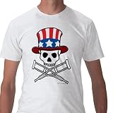 Jackass: "Americana" Skull 'N Crutches Tee - Guys