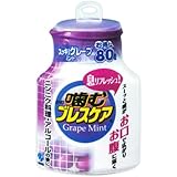 噛むブレスケア ボトル スッキリグレープミント 80粒