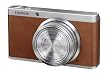 Fujifilm X-F1 Digitalkamera (12 Megapixel, 7,6 cm (3 Zoll) Display, Full HD) braun
