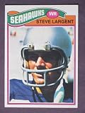 1977 Topps Football STEVE LARGENT, RC 
