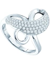 0.51CTW-DIAMOND FASHION RING
