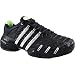 Adidas Barricade V Mens Tennis Shoes - 047395 Black/Silver/Green