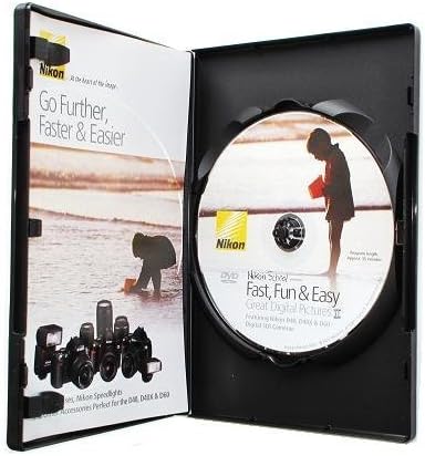 Fast Fun Easy II SLR Instructional DVD For Nikon D60 D3000 D300S D5000 D700 **DVD Only**