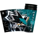 San Jose Sharks Acrylic Tumbler With Team Graphic Insert Size One Size