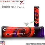 Alecias Swirl 01 Red Skin by WraptorSkinz TM fits Original XBOX 360 Factory ....